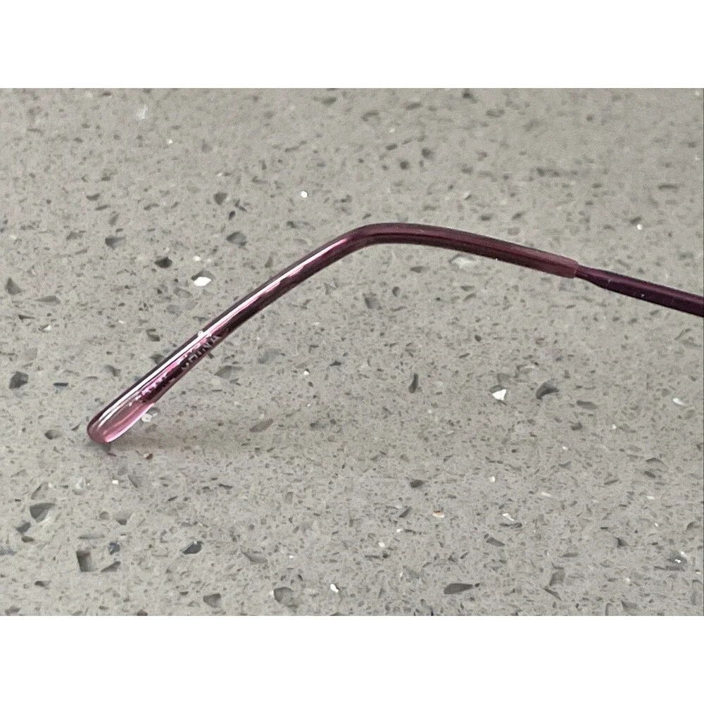 Eyeglasses Metal Purple WM5005 VI 51-17-140 FRAMES ONLY Eyewear full rim